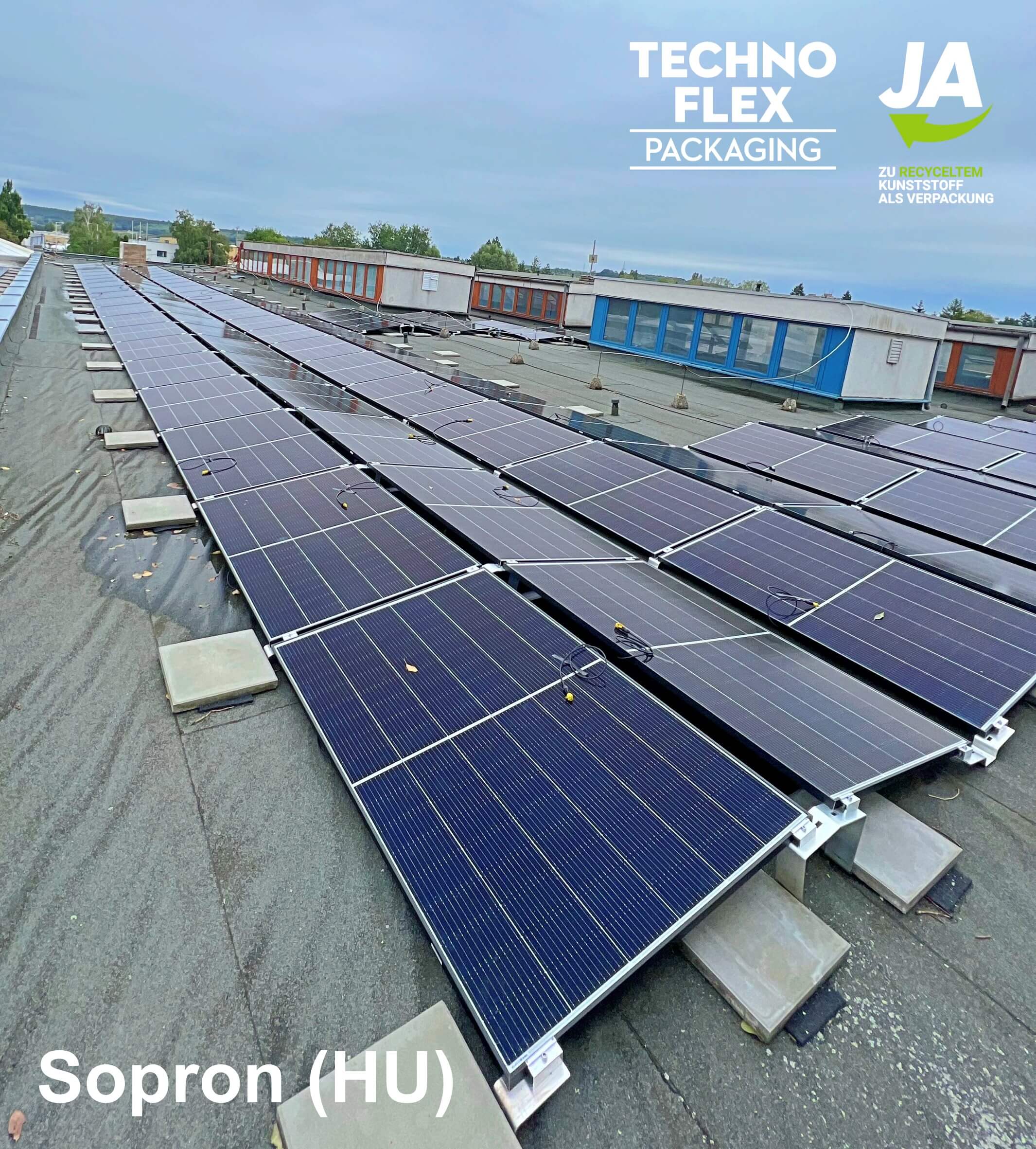 Photovoltaic systems put into operation at both locations (AT & HU) 2